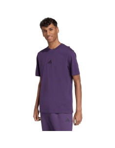 Men's adidas Essentials Small Logo Single Jersey Purple JW6232