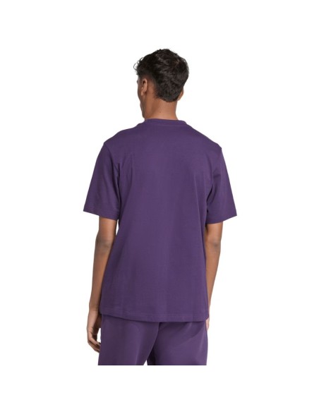 Men's adidas Essentials Small Logo Single Jersey Purple JW6232