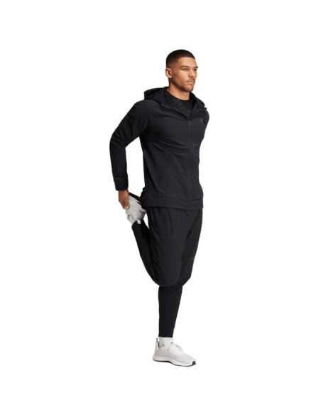 Men's sweatshirt adidas Designed for Training COLDRDY FullZip Hoodie black IN5607