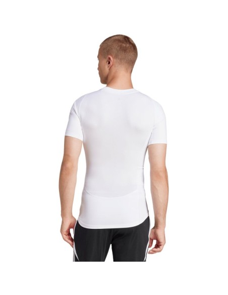 Men's adidas Techfit Short Sleeve Tee white JP4675