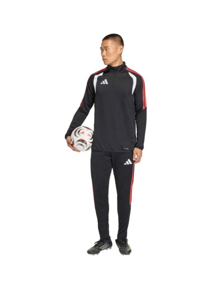 Men's adidas Tiro 26 League Training Top Black White and Red JY9697