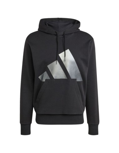 Men's adidas Holiday 3S Hoodie Black JM1698