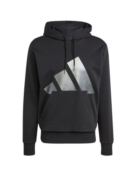 Men's adidas Holiday 3S Hoodie Black JM1698