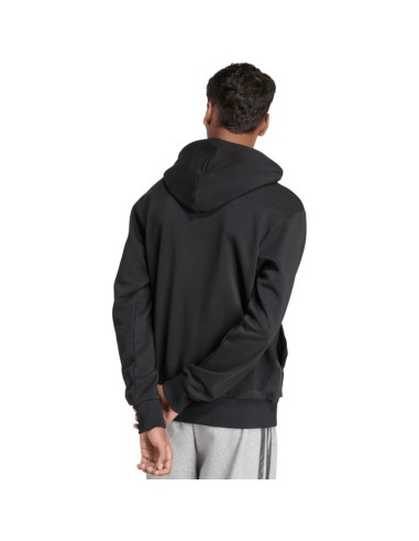 Men's adidas Holiday 3S Hoodie Black JM1698
