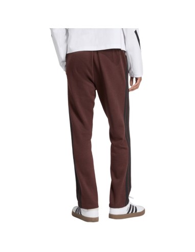 Men's adidas Essentials 3Stripes Fleece Pants Brown JX0713