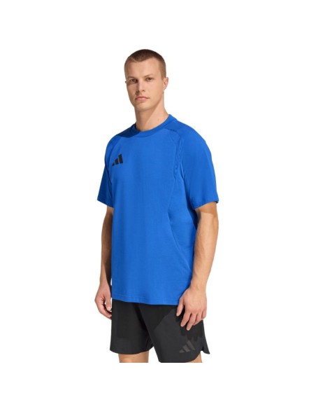 Men's adidas Tiro 26 Travel Tshirt blue KD1134