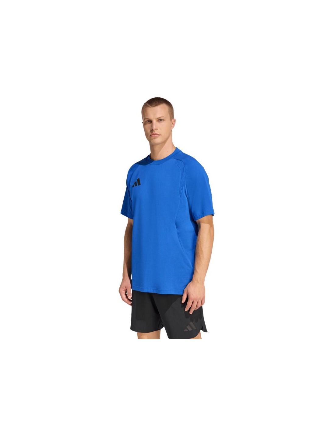 Men's adidas Tiro 26 Travel Tshirt blue KD1134