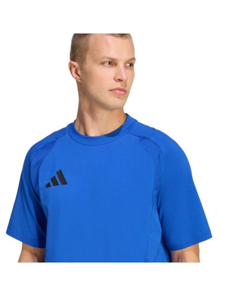 Men's adidas Tiro 26 Travel Tshirt blue KD1134