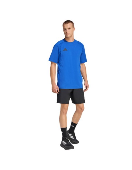 Men's adidas Tiro 26 Travel Tshirt blue KD1134
