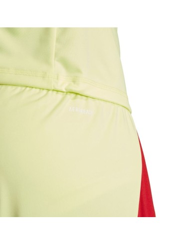Men's adidas Tiro 24 shorts yellow and red JI6090
