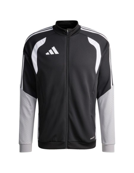 Men's adidas Tiro 26 Competition Training sweatshirt black gray and white JX4260