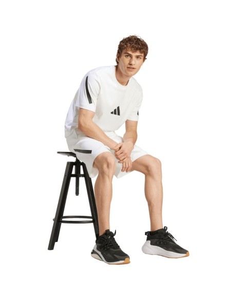 Men's adidas ZNE shorts white JJ4893
