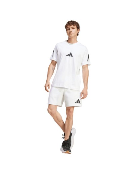 Men's adidas ZNE shorts white JJ4893