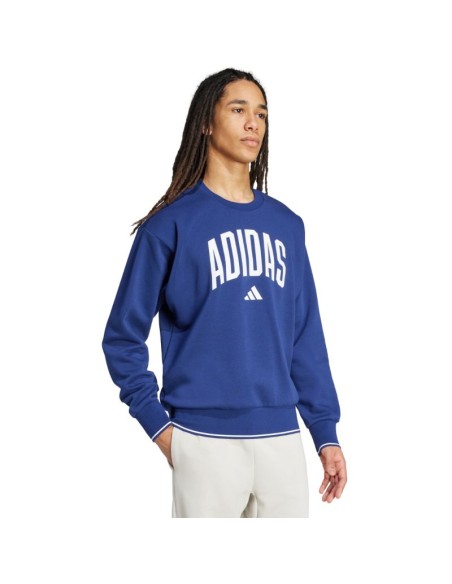 Men's adidas Collegiate Sweatshirt Blue JM1734
