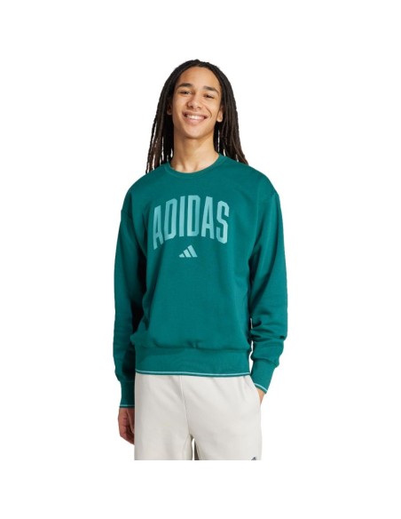 Men's adidas Collegiate Sweatshirt Green JM1733