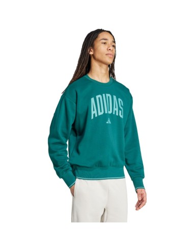 Men's adidas Collegiate Sweatshirt Green JM1733