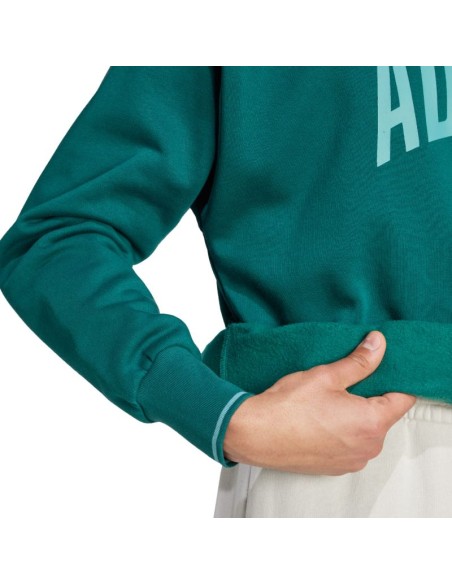 Men's adidas Collegiate Sweatshirt Green JM1733