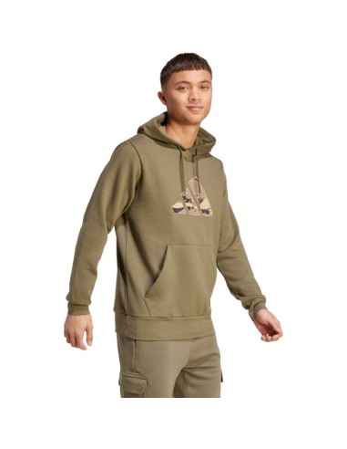 Men's adidas Camo olive sweatshirt JM6379