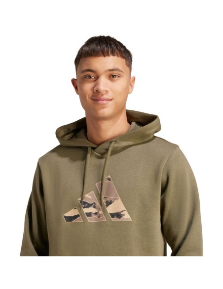 Men's adidas Camo olive sweatshirt JM6379