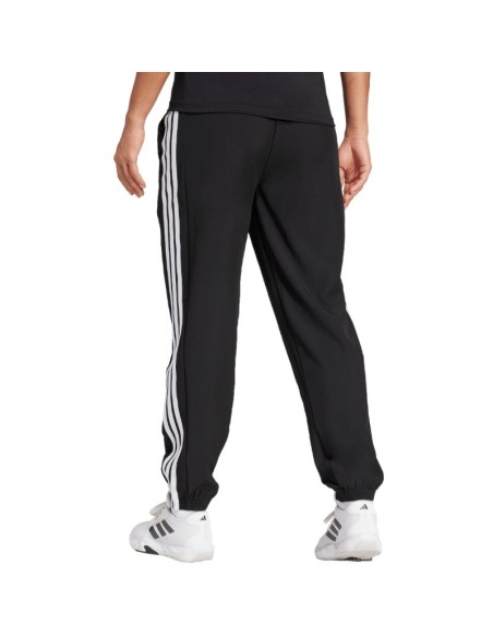 adidas Train Essentials 3Stripes Woven Women's Pants Black JI8313