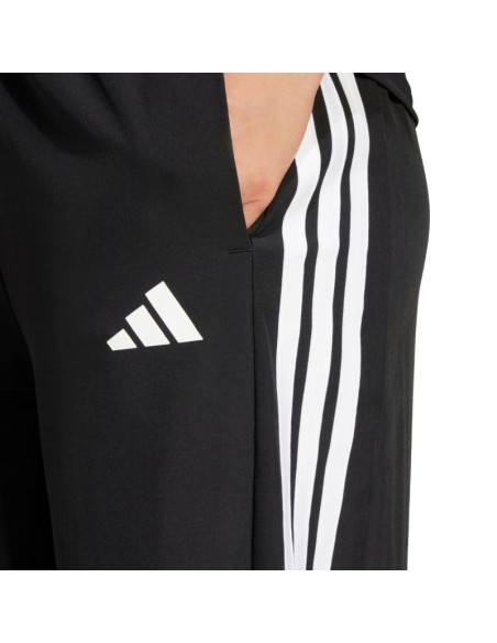 adidas Train Essentials 3Stripes Woven Women's Pants Black JI8313