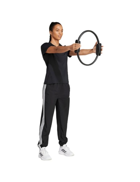 adidas Train Essentials 3Stripes Woven Women's Pants Black JI8313