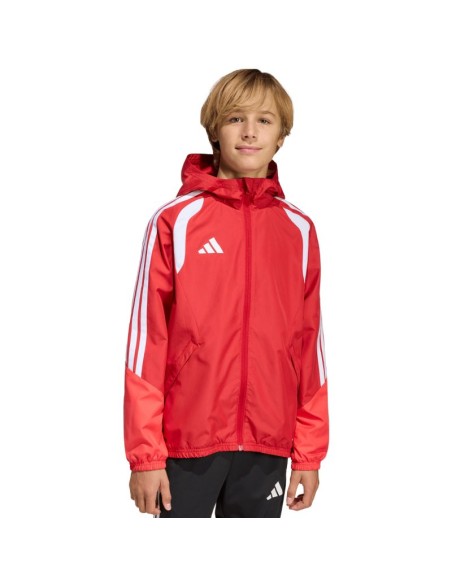 adidas Tiro 26 Competition All Weather Kids Jacket Red KB0155