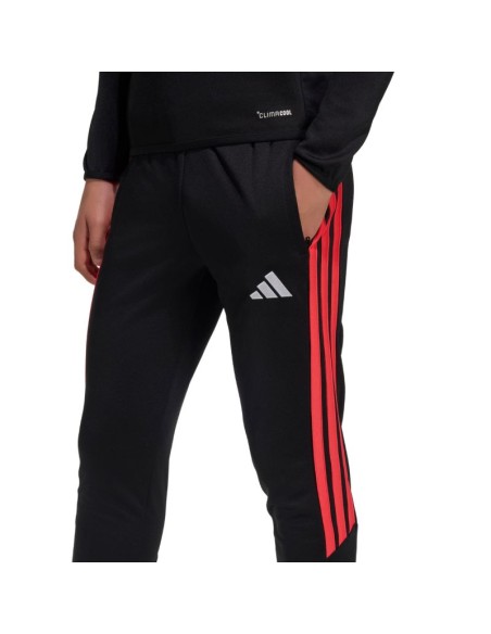 adidas Tiro 26 League kids' pants black and red JY9677