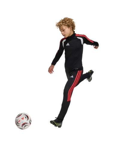 adidas Tiro 26 League kids' pants black and red JY9677