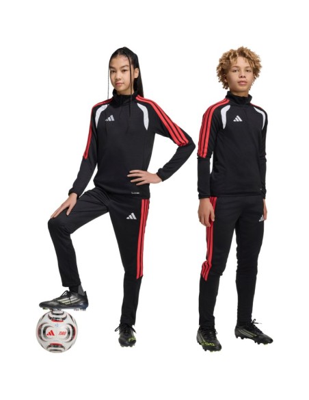 adidas Tiro 26 League kids' pants black and red JY9677