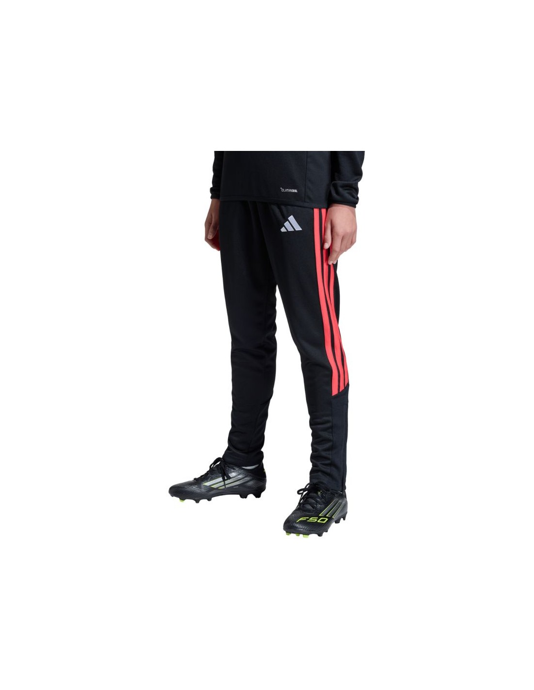 adidas Tiro 26 League Slim kids' pants black and red JY