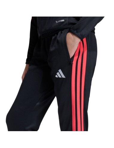 adidas Tiro 26 League Slim kids' pants black and red JY7115