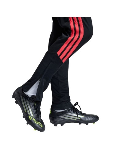 adidas Tiro 26 League Slim kids' pants black and red JY7115