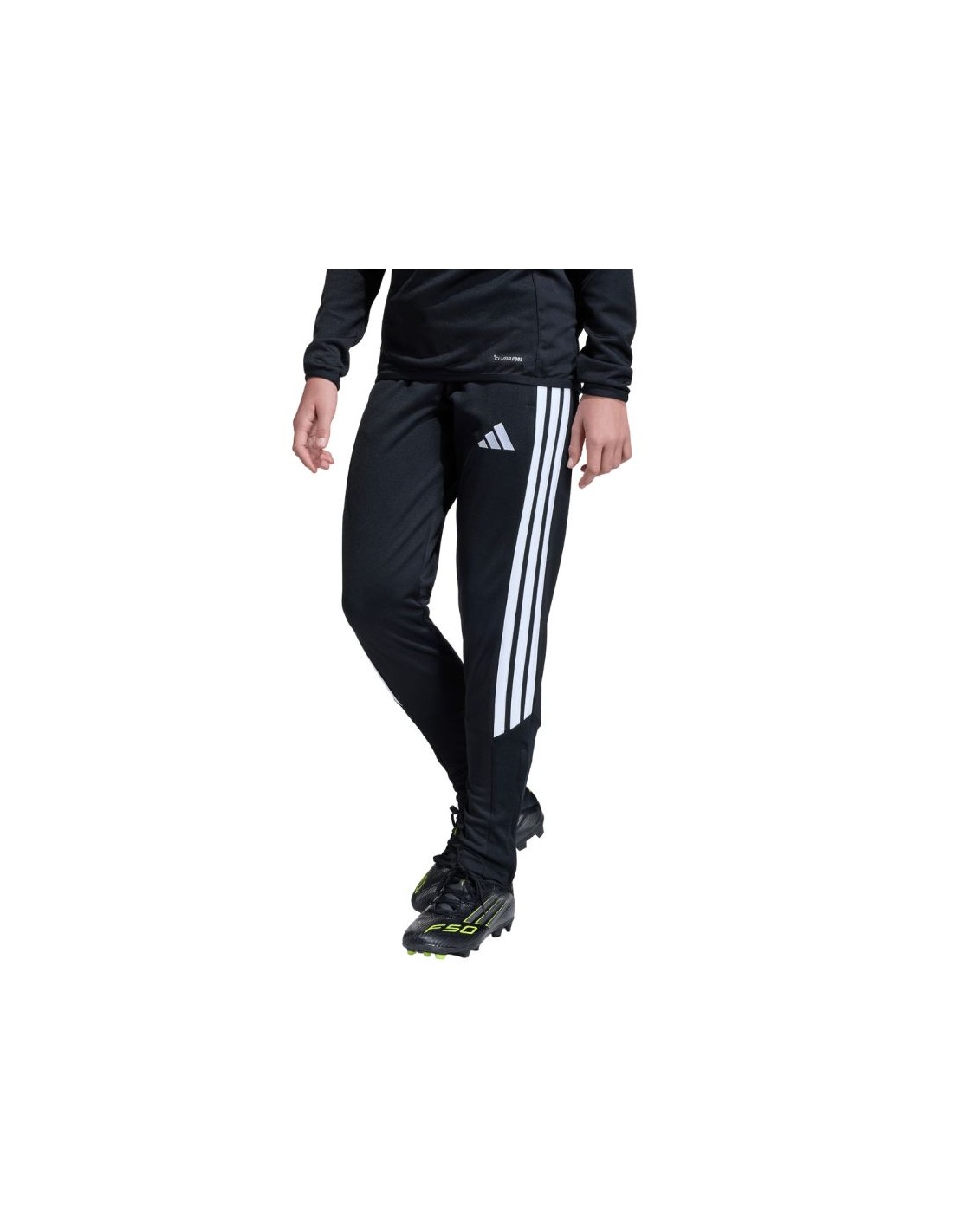 adidas Tiro 26 League Training Slim Kids Pants Black and White JY7117