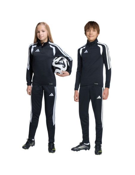 adidas Tiro 26 League Training Slim Kids Pants Black and White JY7117