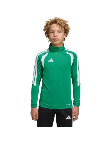 adidas Tiro 26 League Training Top green and white kids' sweatshirt JY7160