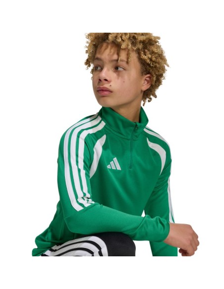 adidas Tiro 26 League Training Top green and white kids' sweatshirt JY7160