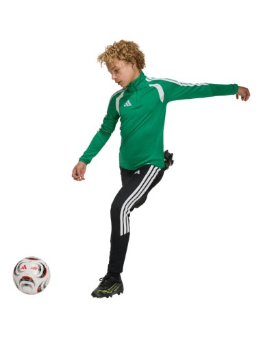 adidas Tiro 26 League Training Top green and white kids' sweatshirt JY7160