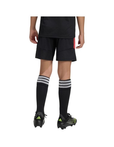 adidas Tiro 26 League kids' shorts black and red KA8814