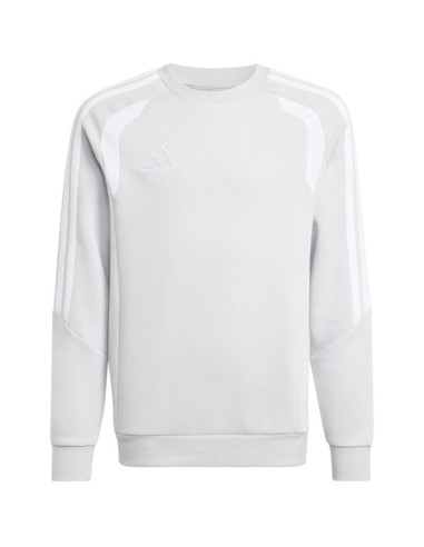 adidas Tiro 26 League Sweat Crew gray kids' sweatshirt KF5823