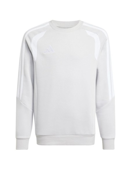 adidas Tiro 26 League Sweat Crew gray kids' sweatshirt KF5823