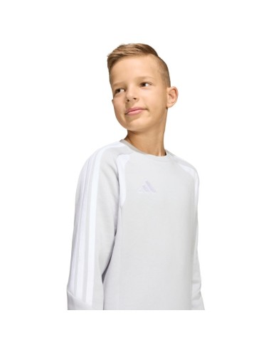 adidas Tiro 26 League Sweat Crew gray kids' sweatshirt KF5823