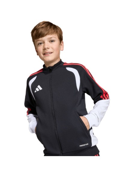 adidas Tiro 26 Competition Training Kids' Sweatshirt Black White and Red KC3791