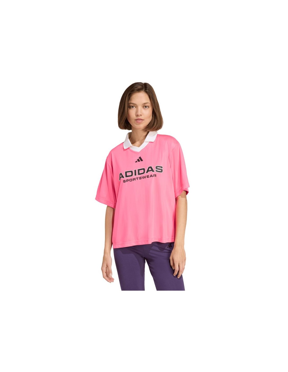 Adidas Tiro Q4 women's tshirt pink JN2747