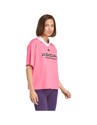 Adidas Tiro Q4 women's tshirt pink JN2747