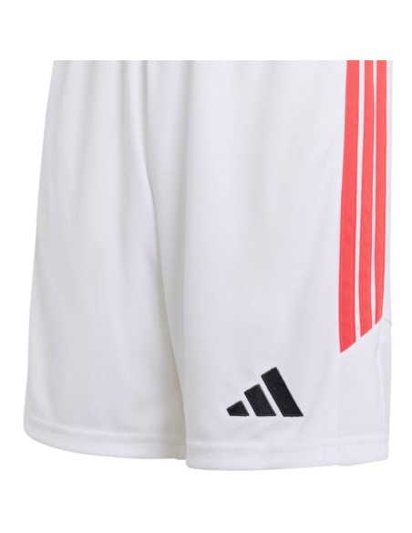 adidas Tiro 26 League kids' shorts white and red KR0364
