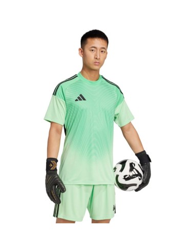 adidas Tiro 25 Competition Jersey Short Sleeve Men's Goalkeeper Jersey Green JI9716
