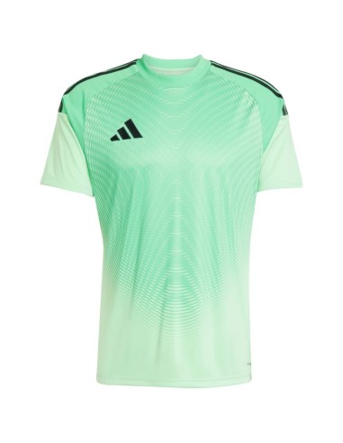 adidas Tiro 25 Competition Jersey Short Sleeve Men's Goalkeeper Jersey Green JI9716