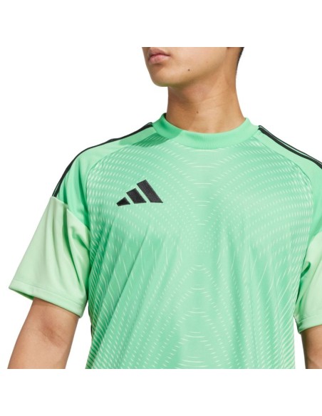 adidas Tiro 25 Competition Jersey Short Sleeve Men's Goalkeeper Jersey Green JI9716