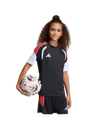 adidas Tiro 26 League Jersey for kids black and red KB1326